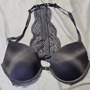 La SENZA Black Lace Detail Bra